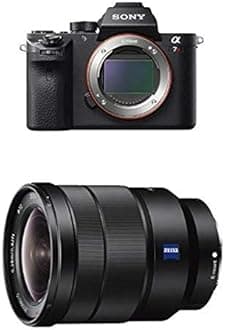 Sony Alpha a7R II Mirrorless Digital Camera w Sony 16-35mm F4 OSS Lens Bundle