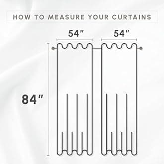 Elegant Comfort Aurora Jacquard Look Curtain Panel Set with Attached Valance 54" X 84 inch (Set of 2), Gold