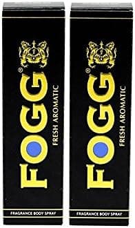 Black Fresh Aromatic Body Spray Deodorant - For Men, 120Ml (Pack Of 2)