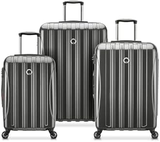 DELSEY Paris Helium Aero Hardside Expandable with Spinner Wheels Carry-On Luggage