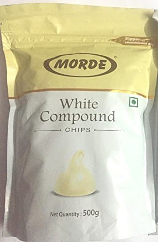 White Compound Chocolate Chips, 500g