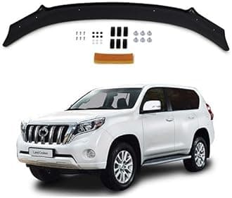 Hood Protector Stone Bug Deflector for Toyota Land Cruiser Prado 2014-2017