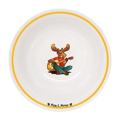 Durable Melamine Bowl 6-inch, Moose