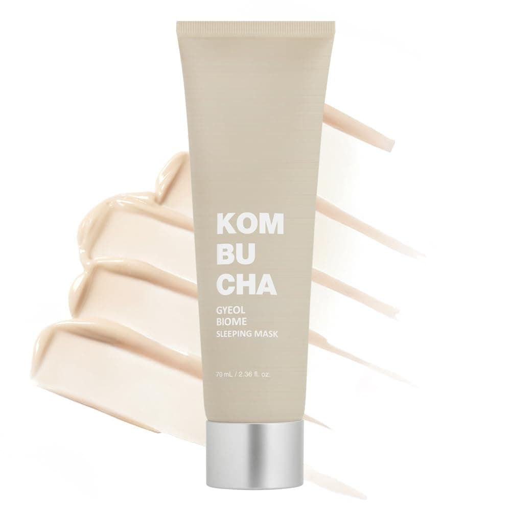 - [Elishacoy] Kombucha Gyeol-Biome Sleeping Mask 70 ml / 2.37 fl oz – Fermented Kombucha Night Mask for Barrier Repair & Hydration, Vegan Skincare