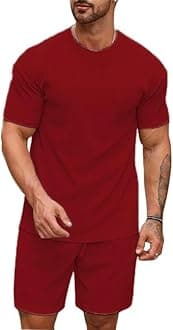 SMOWKLY Men Cotton Pajama Set|| T-Shirt And Shorts Set For Men||Night Wear For Men||Night Suit For Men