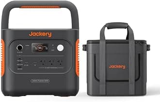 Jackery Explorer 2000 v2 Portable Power Station with Low Temperature Resistant Bag, 2042Wh/2200W LiFePo4 Battery, USB-C 100W Fast Charging for Extreme Cold Condition(-40ยฐF), Power Outages, Emergencies