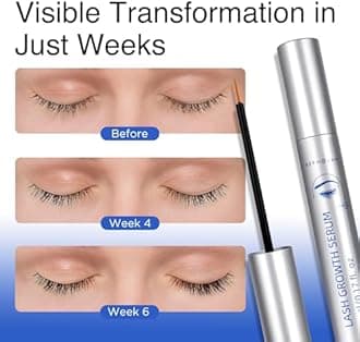 BEPHOLAN Eyelash Growth Serum for Thicker, Fuller, Longer & Bold Eyebrows, Premium Serum, Grow Lashes with Brow Enhance (5ml)