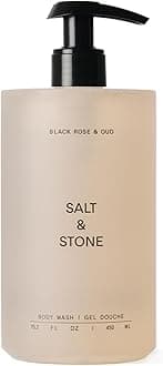 Black Rose & Oud Body Wash | Hydrating Gel Cleanser | Clean, Nourish & Soften Skin | Made with Niacinamide & Hyaluronic Acid | Free From Parabens, Sulfates & Pthalates (15.2 oz)