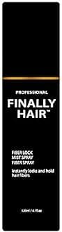 Finally Hair Fiber Lock Strong Holding Spray. Compatible/Replacement For Toppik, Xfusion, Febron, Bosley, Nanogen