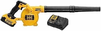 DEWALT DCE100M1 20V MAX Compact Jobsite Blower Kit