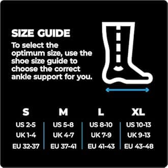 VITTO Ankle Brace for Sprained Ankle - Ankle Compression Sleeve for Men & Women. Ankle Support to Stabalize the Ankle Joint for Injury Prevention and Ankle Sprain Relief (S)