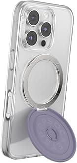 PopSockets Round Phone Grip Compatible with MagSafe, Adapter Ring Included, Phone Holder, Wireless Charging Compatible - Dusk