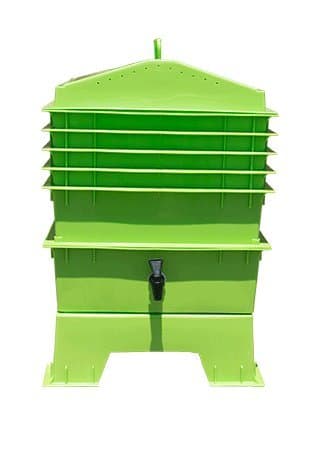 Homestead Essentials Worm Composting Bin (Deluxe Green)
