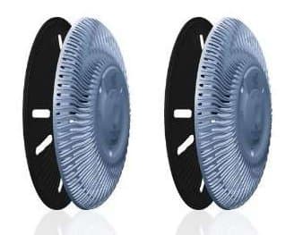 Paramount Universal Drain Cover - White - 2 Pack