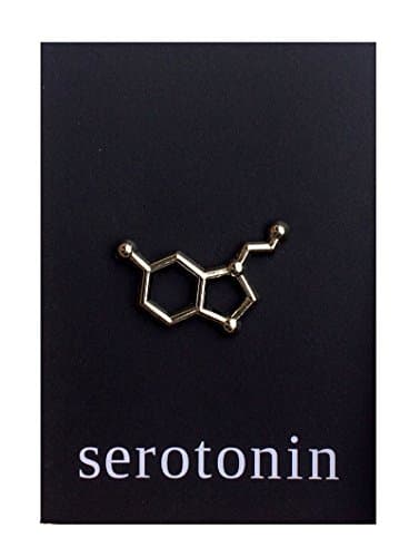 AnatomologySerotonin pin serotonin lapel pin