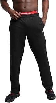Champion Men's Sweatpants, Fleece, Open-bottom Sweatpants for Men (Reg. Or Big & Tall)