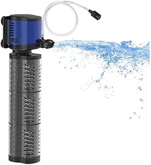 TARARIUM Aquarium Filter Powerful 660GPH for 100-300 Gallon Large Fish Tank Small Pond Fountain, Wave-Maker Submersible Water Pump Turtle Tank Filter for Saltwater & Freshwater System