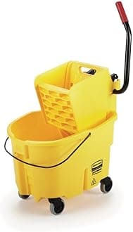 Commercial Wave Brake Side Press Mop Bucket