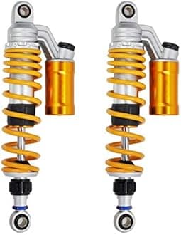 280mm/11" Rebound Damping Universal 7mm Spring Rear Suspension Air Shock Absorber MTB Motorcycle For BWS 125 Dirt Bike Gokart Quad ATV Nmax Xmax Aerox