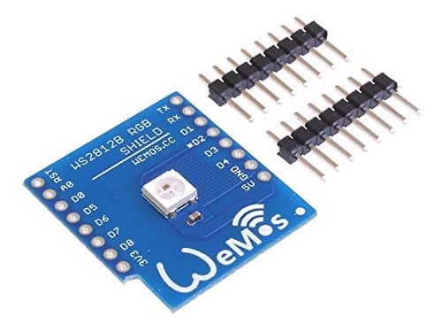 Wemos D1 Mini WS8212 RGB LED Shield