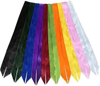 kcctoo 2/6/10Pack Scarf Bags for Women Handbag Scarfs Band Hair Neck Scarves Fashion Gifts