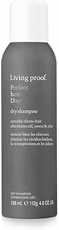 Living Proof Perfect Hair Day Dry Shampoo | Dry Shampoo for Really Clean Hair, Absorbs Oils & Fats, Odours & Sweat for More Freshness | Cruelty Free, Silicone, Parabens, Talc | 198 ml