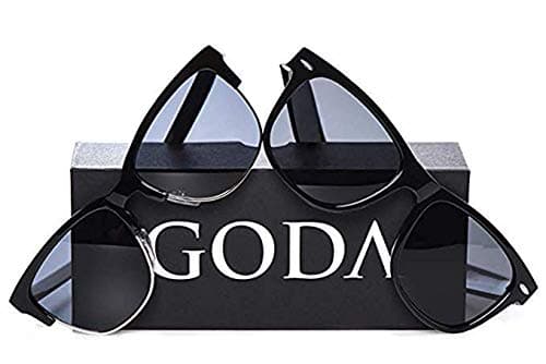 TILO LED Rave Sunglasses White Multicolor Frame EL Wire Glow Colorful Flashing Safety Light up Glasses for Festivals DJ Bright Light Holiday Gift (mint)