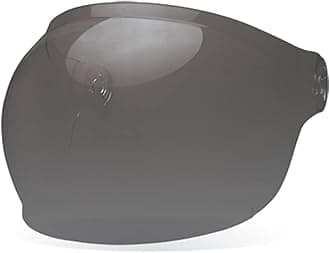 Bell Bullitt Helmet Bubble Shield Dark Smoke - Black Tab