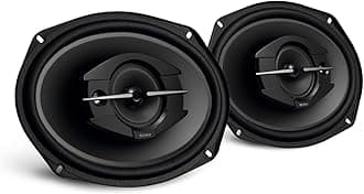 Sony XS-GTF6939 6 x 9 Inch 3-Way Coaxial Speakers with 420 Watts Maximum Power (Black, Pack of 2)
