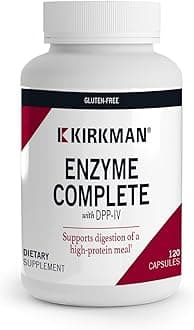 EnZym-Complete/DPP-IV™ || 120 Vegetarian Capsules || Enzymes || Gluten Free || Casein Free || d for More Than 950 Environmental contaminants