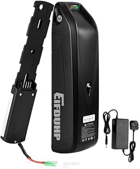 36V Ebike Battery 13AH, Electric Bike Battery Pack Lithium-ion with Charger Baseplate for 750W 500W 350W 250W 200W Bicycle Motor