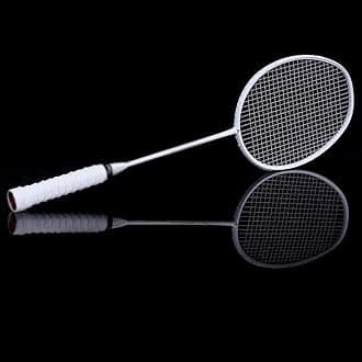 YUTR Graphite Single Badminton Racquet Professional Carbon Fiber Badminton Racket with Carrying Bag
