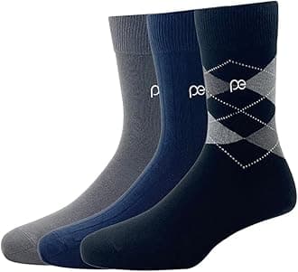 Men's Cotton Patterned Full Length Socks Pack Of 3
