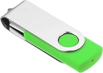 EASTBULL 1GB USB Flash Drive 1PCS USB 2.0 Metal Thumb Drive Swivel USB Stick Gig Stick Memory Stick (Green)