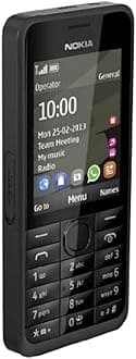 Asha 301 Single-SIM (256MB ROM + 64MB RAM, Black)