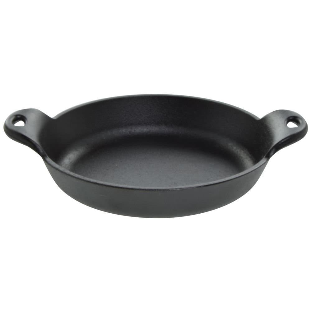 Lodge HMSRD Cast Iron 14 Oz. Round Mini Server - 6 / CS