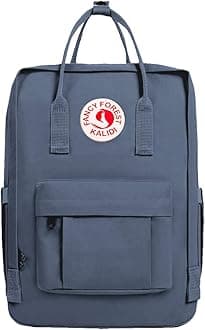 KALIDI Unisex Lightweight Backpack School Bag Water-resistant Casual Rucksack fits 15 inch Laptop for Boys Girls Men and Women