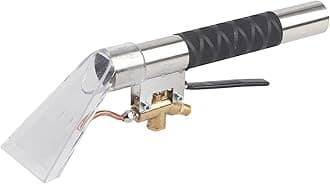 Garosa High Pressure Steam Cleaner Accessory Vacuum Nozzle Auto Detail Wand Tool for Carpet Sofa Car Roof Interior Seat Cushion Vacuum