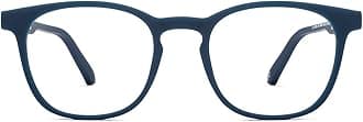 - Lenskart | Zero Power Bluecut & Antiglare Computer Eyeglasses | Full Rim Square Shape | As Seen On Shark Tank | For Men & Women | Medium | LB E14058-W