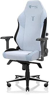 Secretlab TITAN Evo Frost Blue Gaming Chair - Reclining - Ergonomic & Heavy Duty Computer Chair with 4D Armrests - Magnetic Head Pillow & Lumbar Support - Big and Tall Up To 180kg - Blue - Fabric