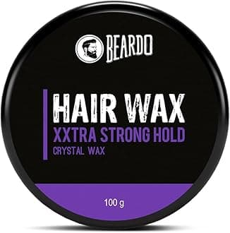 Xxtra Stronghold Hair Wax, 100 gm | Crystal Hair Wax for Men | Hair Wax Men | Hair Styling Wax for Glossy Finish & Shine | Extra Strong Hold Wax