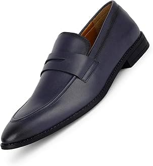 Loafers Formal Shoes for Men | Slip-On Moccasins | Ideal for Business, Casual, Parties (RGMC_S)