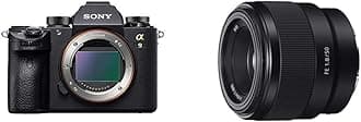 Sony a9 Full Frame Mirrorless Interchangeable-Lens Camera (Body Only) (ILCE9/B),Black with 50mm F1.8 Lens