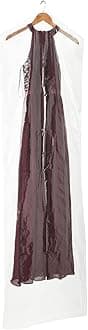 Juvale Clear Plastic Garment Bag - Dress Bags for Gowns & Dry Cleaner Covers - Hanging Clothes Organizer & Clothes Storage - 21 x 72 in, Pack of 50