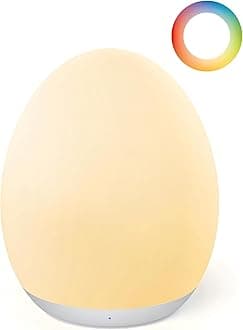 Night Lights for Kids with Stable Charging Pad, Pink