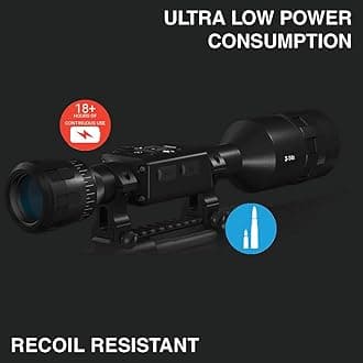 X-Sight-4k Pro 5-20x Smart Day/Night Scope w/Full HD Video rec, Smooth Zoom, Bluetooth and Wi-Fi (Streaming, Gallery & Controls)