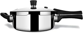 - Stahl Xpress Triply 3.5 L Triply Pressure Cooker Pan, Induction Cooker, Outer Lid Pressure Cooker, Induction & Gas Stove Compatible, 5 Years Warranty