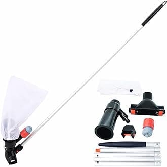 Swimming Pool Super Jet Vacuum With 5 Pole Sections Vac Section Hoover Clean Maintenance Cleaning Suction Spa