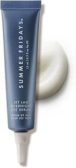 Jet Lag Night Eyes Serum - Nourishing Treatment for Dark Circles - Helps Moisturise Smoothing, Tightens and Inflames - Enriched with Glycerin to Moisturize