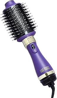 Pro Signature One-Step Detachable Blow-Dry & Volumiser (Activated Charcoal Bristles, Direct ION Technology, Oval Design, Thermaglide Ceramic Coating) HTDR5586UKE